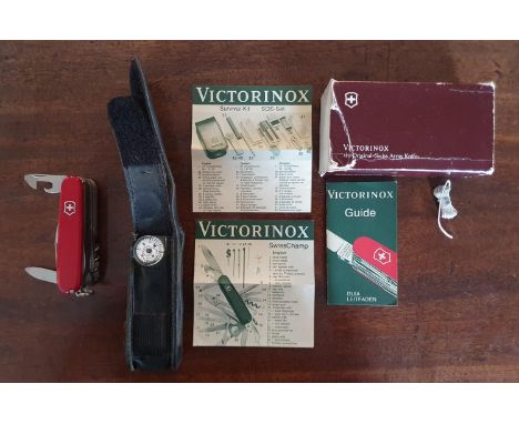 Boxed Original Victorinox Swiss Army Knife Survival Kit