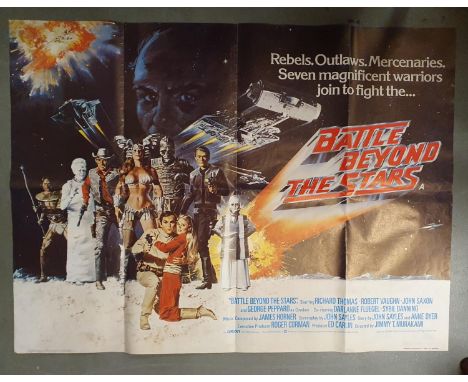 Battle Beyond the Stars 1980's Sci-Fi Quad Movie Poster