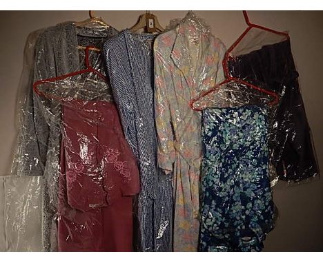 A collection of 6 dressing gowns to include vintage St Michael 