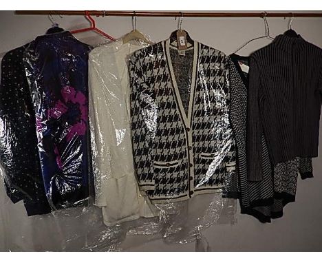 A collection of 5 Cardigans and a Jumper - Vintage Etam. Cardigans to include Vintage Next and St Michael.  