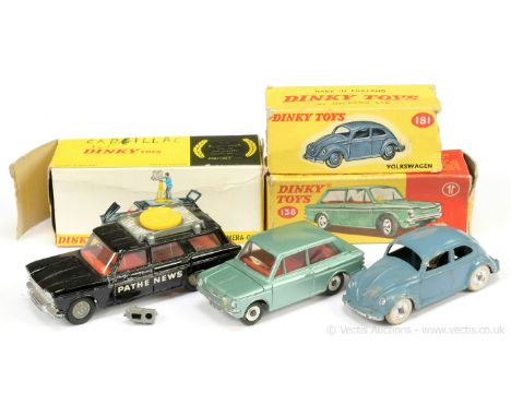 Dinky 138 Hillman Imp Saloon - metallic light green, red interior, chrome spun hubs with treaded tyres (without luggage case)