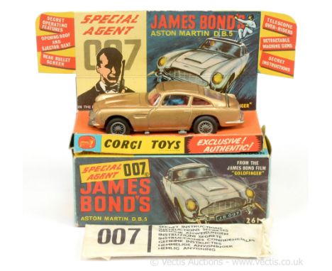 Corgi James Bond – Lot De 2 Aston Martin DB5 – 007 – Made In Great Britain – Rare