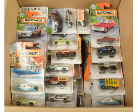 Matchbox Superfast a group of more recent issues to include; Nissan Pick-Up; Honda Ridgeline; Ford Transit News Van, plus oth
