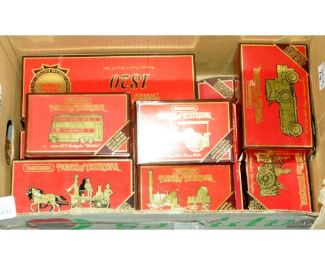 Matchbox Models of Yesteryear a group of Special and Limited Edition issues including YS46 Merryweather Fire Engine, YS16 Sca