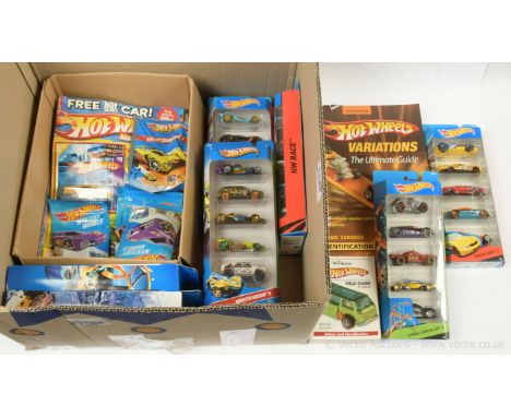 Hot Wheels (Mattel) a group of 8 x 5-Piece Gift Sets to include; Double Jump Duel; Triple Track Twister; Monster Mission, plu