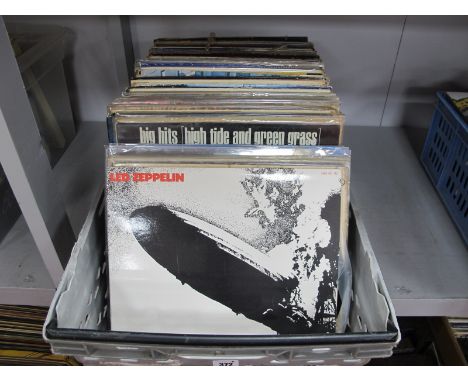 Over 100 LPs. to include Led Zeppelin (Spanish bootlet version), The Beatles - Help (PCSJ 3071 South African import), Abbey R