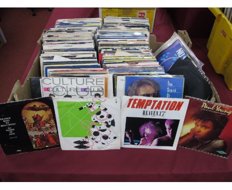 Over 250 7" Singles, to include artists such as Heaven 17, Ian Dury, Spandau Ballet, Eurythmics, Blondie, The Jam, Madonna, W