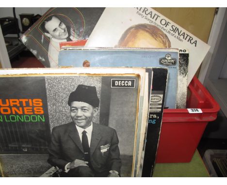 Jazz Interest L.P's, sixty releases, to include, Curtis Jones - In London (Deca LK4587, 1964), Wes Montgomery - Down Here On 