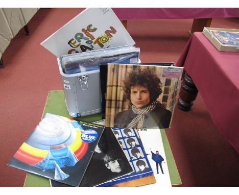 A Collection of Over Twenty Five LPs, to include Bob Dylan - Blonde on Blonde, (CBS SVLP, 1998 180g repress), ELO - Out of th