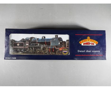 Bachmann- A boxed Bachmann 32-152 OO gauge N Class 2-6-0 Steam Locomotive and Tender. Op.No.31813 in BR Black lined livery wi