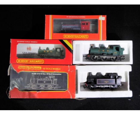 Hornby - Three boxed OO Gauge Locos by Hornby. Lot includes Hornby R041 0-6-0 GWR Pannier Tank Engine Op.No.8751; R052 0-6-0 