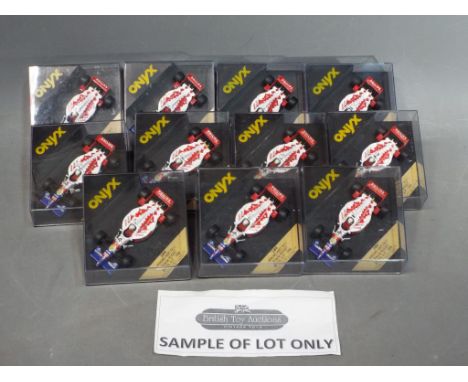 ONYX - 28 boxed 1:43 scale diecast F1 racing cars #284 Arrows Hart FA17 - Ricardo Roseet by Onyx. Models appear to be in Mint