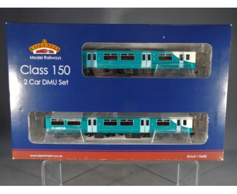 Bachmann Branch Line - an OO gauge boxed pack, 21 DCC, class 150/2 DMU 2-car set, Arriva TrainsWales / Trenau Arriva Cymru # 