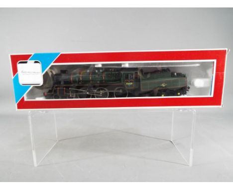 Bachmann Branch Line - an OO gauge BR standard class 4 locomotive and tender 4-6-0, op no 75029, green livery, # 31-101A, app