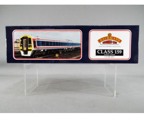 Bachmann Branch Line - an OO gauge twin-car set Regional Ralways, 158 DMU # 31-500, appears exc in two boxes within outer sle