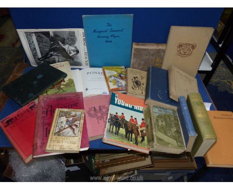 A quantity of books to include Alice's Adventures in Wonderland 1898, The Children and The Pictures by Pamela Tennant, Land a