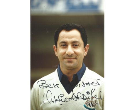 Football Osvaldo Ardiles signed 6x4 colour photo pictured while manager of Newcastle United. Osvaldo César Ardiles , born 3 A