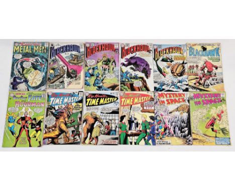 Quantity of DC Comics to include Metal Men #11, Blackhawk #25,&nbsp;#167, #169, #170, #202, Doctor Fate and Hourman #56, Rip 
