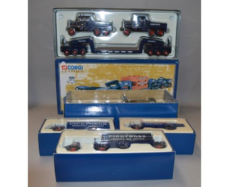 Six Corgi 1:50 scale models, all with Pickfords livery: 17701; 20501; 22701; 30501; 16703; 55201. Overall appear VG, boxed. (