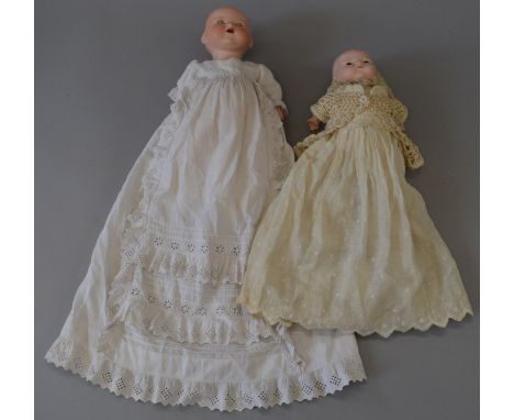 AM "Dream Baby" 341 12 closed mouth, Germany, soft "frog" body, composition hands, vintage clothing. Damage to head, eyes fal