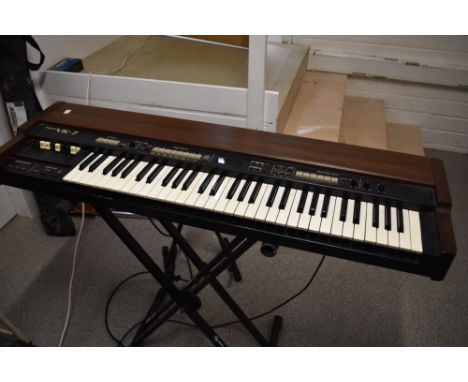 A Roland VK-7 electric keyboard, for that Hammond sound! Please note that the usual fault on the glue with the keys on this m