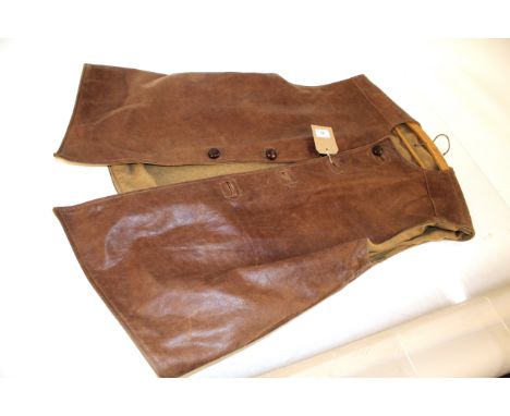 British (PATTERN) army leather jerkin