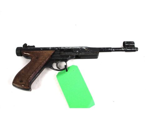 An Italian "Zip" .177 Cal. break barrel air pistol (working order)NB. As a post 1939 air weapon the restrictions of the Crime