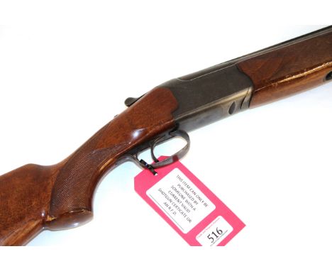 A 12 bore O/U shotgun by Lanber Ser. No. IG-99514. 29½" barrels and single trigger. A decent shootable shotgunNB. This item c