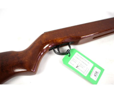 A Webley Vulcan .177 Cal. air rifle Ser. No. 557946. Still in original box and cardboard outer (for original shipping)NB As a