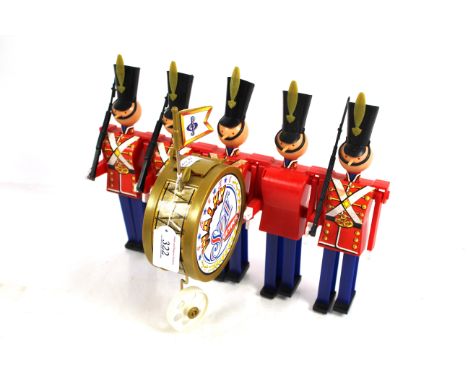 "The Big Parade" Louis Marx &amp; Co. 1963 Spanish edition export, a working battery operated item, but sold AF