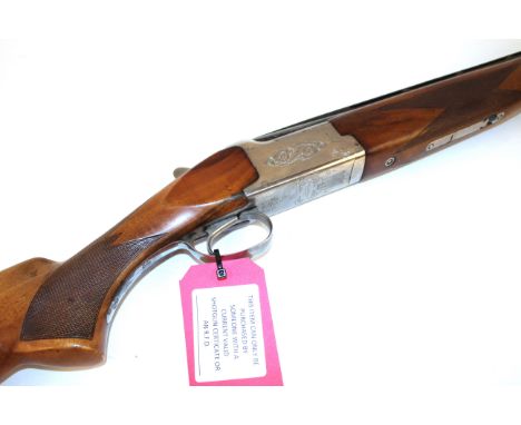 A Miroku 6000 SP-1 12 bore boxlock O/U shotgun Ser. No. 80769-PY. 70 mm chambers, 28" barrels, bored improved and ½, 13mm rai