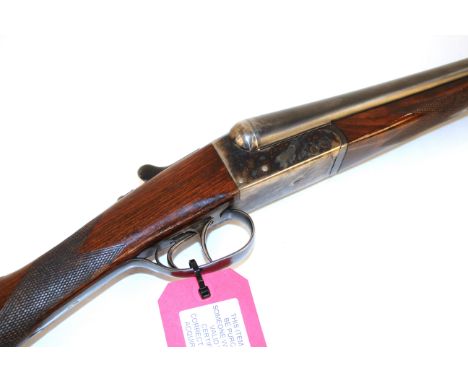 An A.Y.A. 12 bore B.L.N.E. shotgun with 28" barrels having good clean bores.NB This item can only be purchased by someone wit