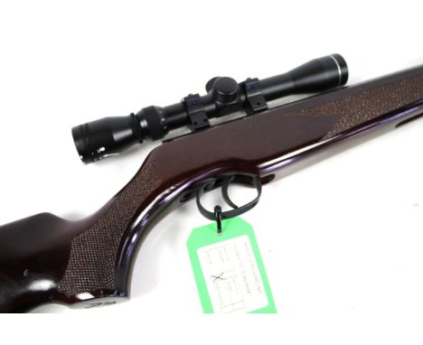 A Remington Express XP .22 Cal. air rifle N.V.N. fitted with 3-9 x 32 telescopic sight. In overall excellent condition.NB As 