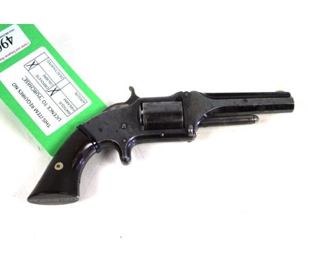 A Smith &amp; Wesson model 1½ .32 R/F Cal. six shot revolver Ser. No. 21310. This example in overall very good condition with