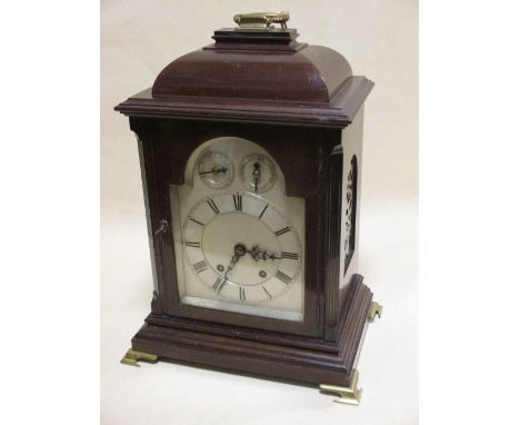 An old reproduction three train bracket clock  