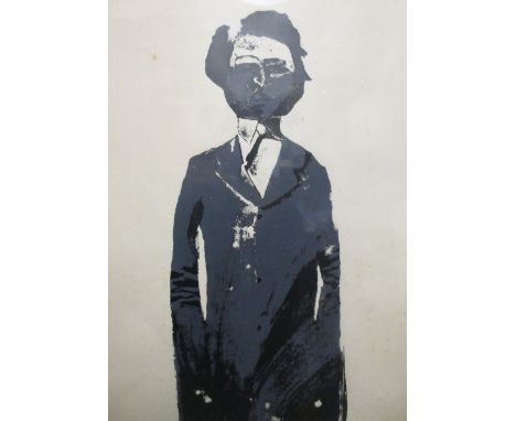 David Imms (British, b. 1945) 'Thomas Hardy', lithograph, titled and numbered 1/10, lower left, signed and dated '72 lower ri