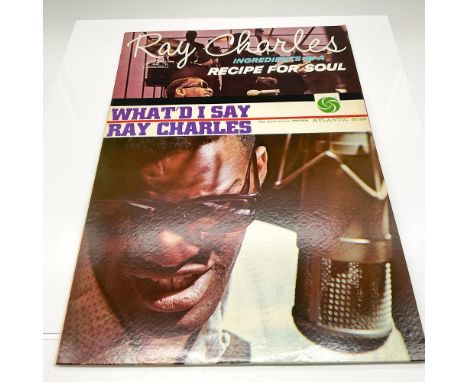 Included albums is What'd I Say was Ray Charles first gold selling album and Ingredients in a Recipe for Soul (no album sleev
