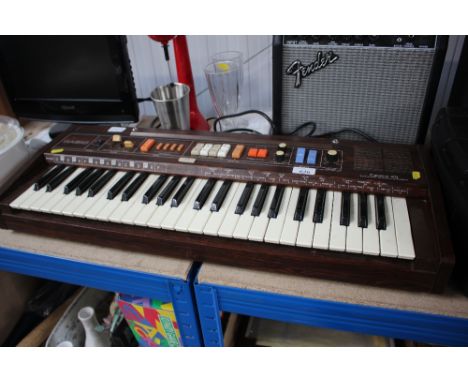 A Casio keyboard 