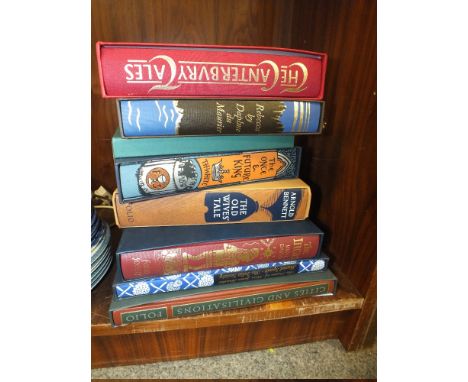 A QUANTITY OF FOLIO SOCIETY BOOKS