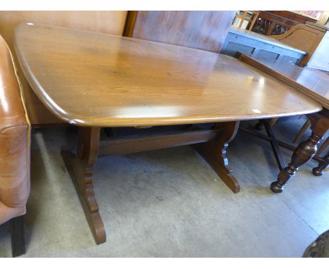 An Ercol Golden Dawn refectory table