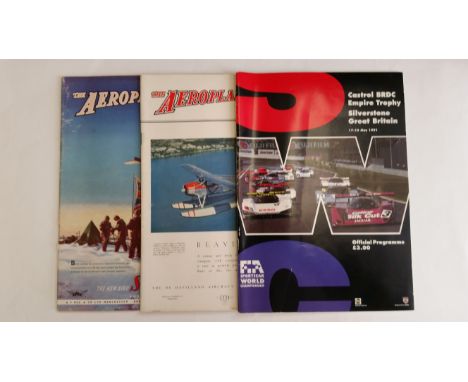 MAGAZINES, mixed selection, inc. Aviation, The Aeroplane 1947-1954 (53), Wings No.s 5-165 (22), Flight International 1963-197