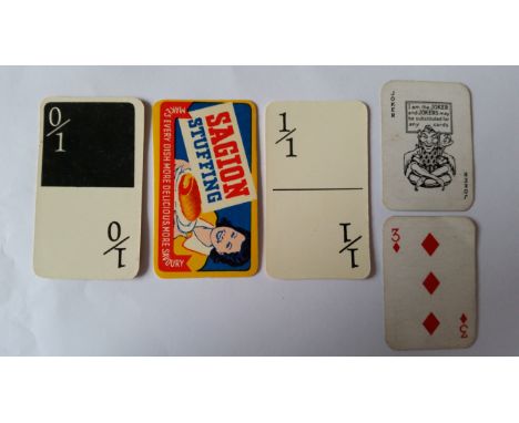 GAMES, miniature, inc. playing cards, Jersey Tob. Co. (26), Family Star (complete), Secrets, Crosbie; dominoes, Stokes &amp; 
