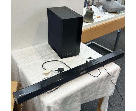 Samsung speaker model no PSWJ450 and a Samsung sound bar, both untested