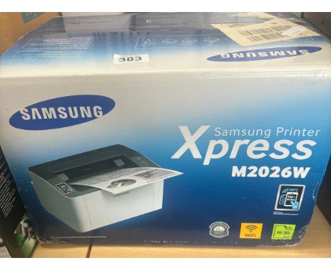 Samsung printer xpress m2026w, untested