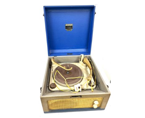 Vintage dansette major record player, untested