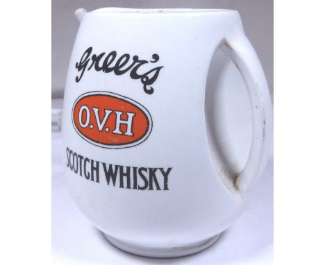Greer OVH Scotch Whisky water jug 