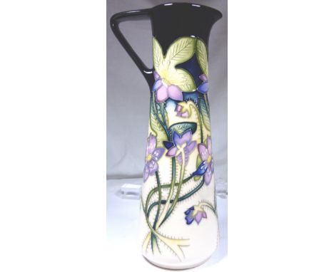 Moorcroft large jug Anemone Hepatica limited edition of 50, first quality 