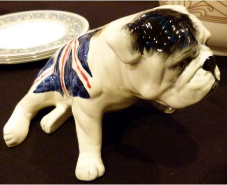 Carltonware Union Jack bulldog 
