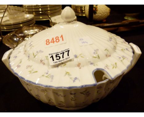 Royal Worcester Forget Me Not soup tureen