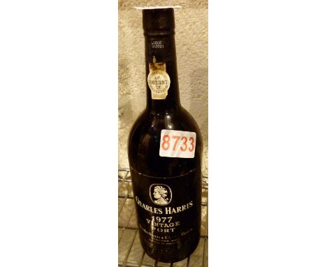 Bottle of Quarles Harris 1977 vintage port